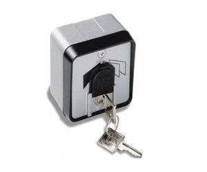 SELETTORE CHIAVE ESTERNO + CUSTODIA + PROTEZIONE + CILINDRO SERRATURA CAME SET-J