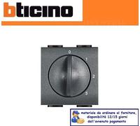 SELETTORE COMMUTATORE ROTATIVO BTICINO LIVING INTERNATIONAL L4016 ANTRACITE.