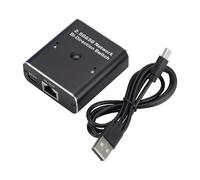 Selettore di cavi di rete splitter switch Ethernet Gigabit RJ45 da 1 a 2 2 in 1 out