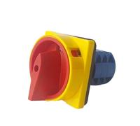Selettore di commutazione elettrico LW26GS 3 poli 20 A 2 posizioni con lucchetto Pannello isolatore Interruttore a camme rotante YMW26-20/3GS