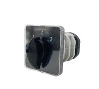 Selettore di commutazione YMZ12-32/3 32A 3 poli 3 posizioni contatto argento trasferimento manuale interruttore a camme rotante on-off-on LW31(1-0-2)
