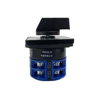 Selettore di controllo del circuito di alimentazione 32A 660V Commutatore a due poli Contatto in argento Personalizza interruttore a camme rotante YMW26 LW28 LW26-32/2 1 pz(012)