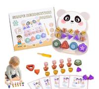 Selettore di forme per | Selettore per travestimenti a vite per bambini - gioco di sviluppo sensoriale per abilità motorie e apprendimento prescolare