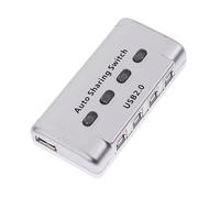 Selettore HUB Con Interruttore Di Condivisione Automatica A 4 Porte USB 2.0 Per