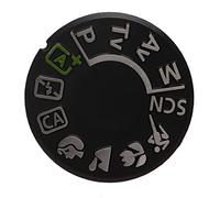 Selettore modalità Fotocamera Piastra di Copertura Superiore Parte Rappresentante Patch Giradischi per 700D Selettore modalità di Ricambio Pulsante Interfaccia Kit Adesivo