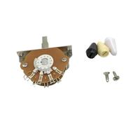 Selettore Pickup Con Interruttore A Levetta Per Chitarra Dritta A 5 Vie Con Cappucci Per Manopole A Punta Per Chitarre Elettriche Squisita Fattura parti di chitarra