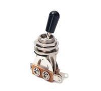 Selettore Pickup Per Chitarra Elettrica Interruttore A Levetta Pickup A 3 Posizioni Con Tappo A Manopola Interruttore A Levetta A 3 Vie Per Chitarra Elettrica parti di chitarra(Black)