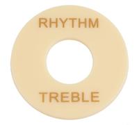 Selettore Ritmo/Armonici per Chitarra per gibson, Placca per interruttore Bianca/Nera, Diametro 33.5mm, Accessorio Ricambio(Ivory)