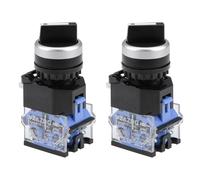 Selettore rotante 2 posizioni 2NO Bloccaggio Automatico AC 660V 10A 2pz