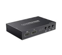 Selettore Switch KVM, Controller di Sincronizzazione Tastiera Mouse USB A 4/8 Porte, Distributore di Giochi DNF, Sincronizzatore di Computer per più PC, Mac, Windows, Linux(A,8 Ports)