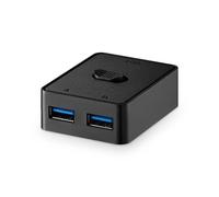 Selettore USB 3.0, commutatore USB bidirezionale 2 in 1 out/1 in 2 out, mini commutatore USB YuLinca per 2 computer per condividere tastiera, mouse, scanner e stampante