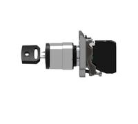 Selettore XB4BG21 2 posizioni 90° 1NO Ø22 sx estraibile autobloccante comando industriale