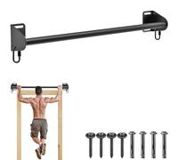 SELEWARE Barra per trazioni da parete per porta, resistente allenamento di forza, barra per trazioni sopra la porta, barra per il mento,cinghia elastica per allenamento di flessibilità