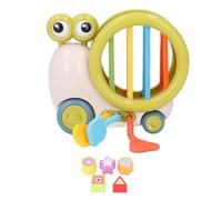 Selezionatore di Forme Sensoriali per Bambini Tirare la Corda Giocattolo Educativo Apprendimento Abilità Motorie Fini Giocattoli per Neonati Bambini Piccoli Ragazzi Ragazze
