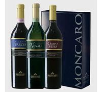 Selezione BARRIQUE Cantina Moncaro. Rosso Conero DOCG Riserva, Verdicchio DOCG Superiore, Rosso Piceno DOC Superiore. Marche Italia