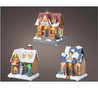 Selezione Cartoleria Varzi Dal 1956 Addobbo Villaggio Di Natale Assortiti Casette Innevate