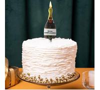 Selezione Cartoleria Varzi Dal 1956 CANDELA BOTTIGLIA 60 BUON COMPLEANNO