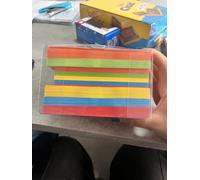 Selezione Cartoleria Varzi dal 1956 confezione 100 buste e 100 cartoncini colorati in 5 colori forti formato 9x14