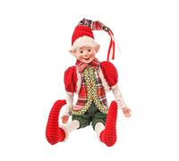 Selezione Cartoleria Varzi dal 1956 Elfo Verde Rosso Natale 45 cm