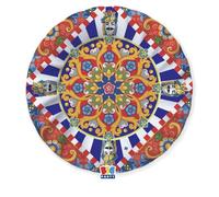 Selezione Cartoleria Varzi Dal 1956 Piatti Piani Sicilia diam 20cm 8pz.