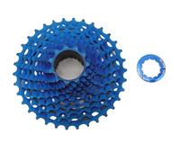 Selezione del Volo a 12 Livelli, Rotazione Liscia da 34t Cassetta per Biciclette con Elevata Resistenza con Accessori per Biciclette (Blue)