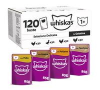 Selezione Delicata in Gelatina 1 Cibo Umido per Gatti Pacco Formato Scorta 120