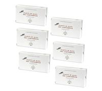 Selezione di Franco® | Filetti di Alici del Mar Cantabrico in Olio di Oliva | Acciughe del Mar Cantabrico Lavorate a Mano | Cuzziol® Acciughe Cantabrico - 6 Lattine (Netto 6 x 70 Gr)