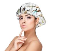 Selezione di mosche tradizionali per la pesca alla trota di White Fish,Cuffia da notte in raso per adulti - Cuffia da notte elastica per donna, copricapelli per la notte