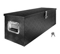 Selezione Scatola per Strumento Nero Cassetta degli attrezzi Cassone per camion Scatola di Alluminio Cassone per rimorchio con coperchio Chiudibile a chiave trucky, Selezione:Model 9 (99 x 32 x 33 cm)