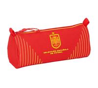 Selezione spagnola di calcio - Astuccio con cerniera e scomparto, astuccio per bambini, ideale per bambini in età scolastica, comodo e versatile, qualità e resistenza, 21 x 7 x 8 cm
