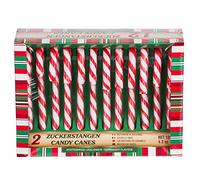 Selezione Varzi Addobbo Natale Casa Bastoncini Zucchero 10cm Confezione 12 pz