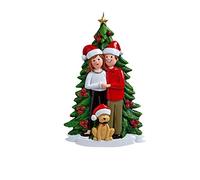 Selezione Varzi addobbo Personalizzabile Natalizio Coppia con Cane
