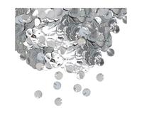 Selezione Varzi dal 1956 CORIANDOLI in Foil TONDI CM.2 Metal GR.50 Argento