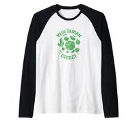 Selezione vegetariana a Base vegetale Maglia con Maniche Raglan