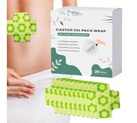 Self Adhesive Belly Patch, Abdominal Care Pad, 10.5x10.5x5cm/4.13x4.13x1.97 inches Body Wrap Sheet, Breathable Design, Portable Use, 30 Pieces Beige for Women Wellness, Travel, Nighttime Relief