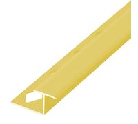 Self Adhesive Floor Edge Trim/Gap Connecting Strips,Z Type Flooring Transition Strip, Easy to Install & Cut, for Sliding Doors Doorways(Gold,110cm/43.3in)