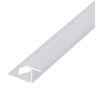 Self Adhesive Floor Edge Trim/Gap Connecting Strips,Z Type Flooring Transition Strip, Easy to Install & Cut, for Sliding Doors Doorways(Silver,110cm/43.3in)