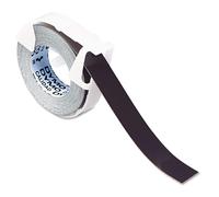 Self-Adhesive glossy Labeling tape for Embossers, 3/"x 9 - 10,4 m roll, nero