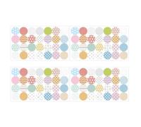 Self Adhesive Hole Repair Stickers - Round Binder Reinforcement Circles, Notebook Punch Fixing Labels, Document Strengthening Office Supply Set | Paper Durability Support, Filing Organization Improvem