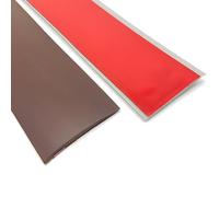 Self Adhesive PVC Floor Transition Strip, 1.5", 2", 3" Wide, Laminate Floor Cover Strips, Flat Divider Strip For Joining Gaps, For Tile/Wood/Laminate/Joins(Coffee,4cm x 300cm)