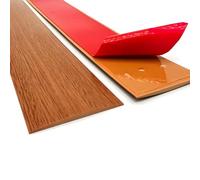 Self Adhesive PVC Floor Transition Strip, 1.5", 2", 3" Wide, Laminate Floor Cover Strips, Flat Divider Strip For Joining Gaps, For Tile/Wood/Laminate/Joins(Maple,5cm x 300cm)
