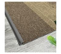 Self Adhesive PVC Soft Floor Transition Strip for Wood to Carpet,Carpet Edge Trim Area Rug Wrapping Strips, Flooring Mats Edge Safety Protector, 3.3 6. 610 13 16.4ft Long(Gray,2m(6.6ft))