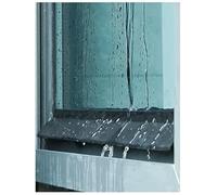Self-Adhesive Waterproof Window Rain Stopper, Black Rubber Sealing Strip For Sliding Doors & Windows, Prevents Water Backflow(400cm)