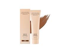 Self-Adjusting Foundation,Ideal for Fair Through Medium Tones,Lux-Research Lab Fondotinta Antirughe,Idratante E Leggero,Lunga Tenuta, Alta Fedeltà Colore,Pelle Liscia Ed Elastica (Profondo)