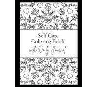 Self care colouring book and daily journal