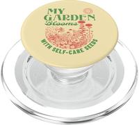 Self-Care giardino con piante è la mia terapia resilienza PopSockets PopGrip per MagSafe