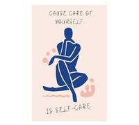 Self-Care Journal: 'Cause Care of Yourself is Important' | Diary & Notebook