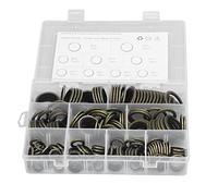 Self Centered Bonded Washer Kit 180Pcs | Oil & High Temp Gaskets M10 - M26 | Oil Drain Plug Seals for Automotive/Industrial/Plumbing