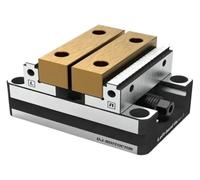 Self-Centering Vice, Front and Back Quick Clamping Fixture | 2 3 4 5 6 7 8 inches, Four or Five Axis(DJ-80120CRM)