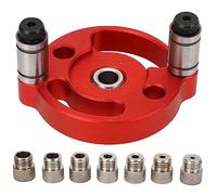 Self -centratura Dowel Jig Single Hole Localtatore di perforazione in legno Black per falegnameria in legno preciso (Rouge)